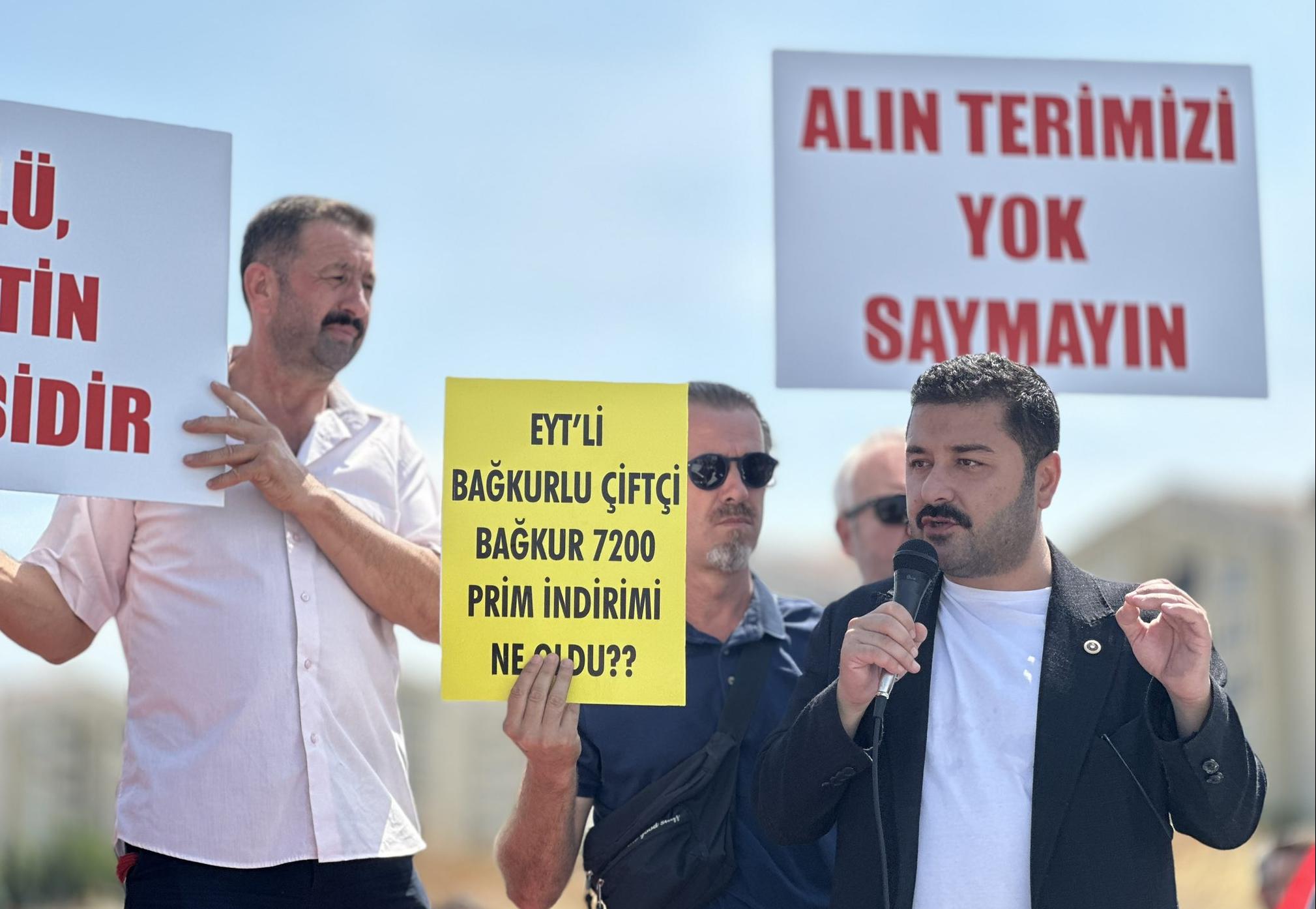 ‘Üreticiyi yüz üstü bıraktınız’