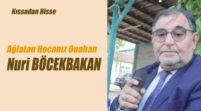 EBEDİYET YOLCUSUNU UĞURLARKEN