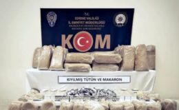 Edirne emniyeti kaçakçılığa geçit vermedi