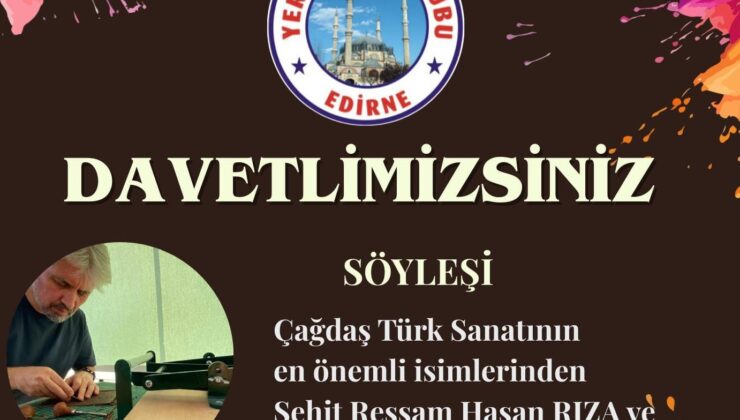 Hasan Rıza ve eserleri konuşulacak