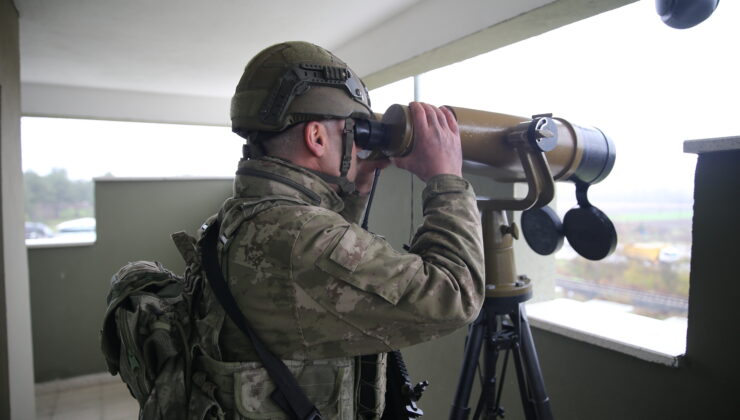 Hudut kartalları yeni yıla nöbette girdi