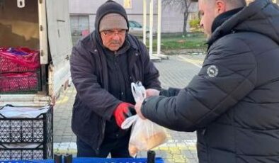 Martin’den esnafa sıcak jest