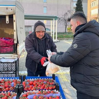 Martin’den esnafa sıcak jest