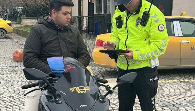 Motosikletlere sıkı denetim