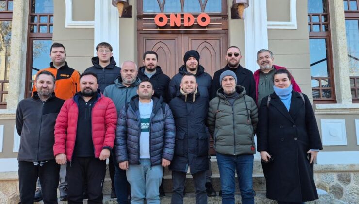 Ondo, gazetecileri ağırladı