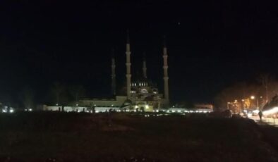 Selimiye karanlığa gömüldü