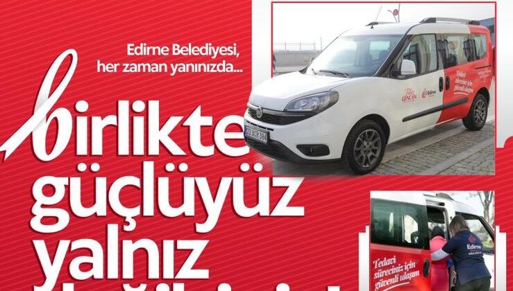 Kanser hastalarına ücretsiz ulaşım hizmeti