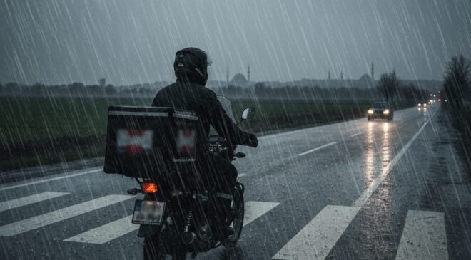 Moto kuryelerin trafiğe çıkışı yasaklandı