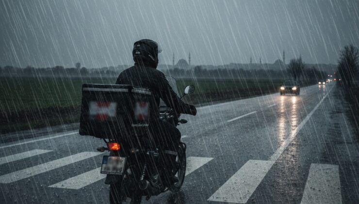 Moto kuryelerin trafiğe çıkışı yasaklandı