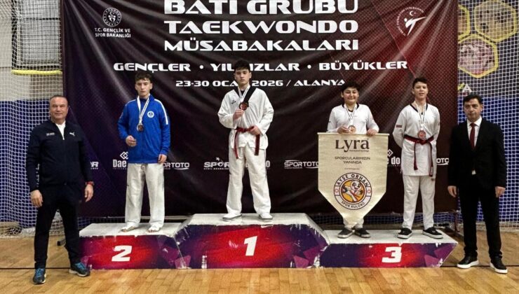 Rüzgar Balkan’dan bronz madalya