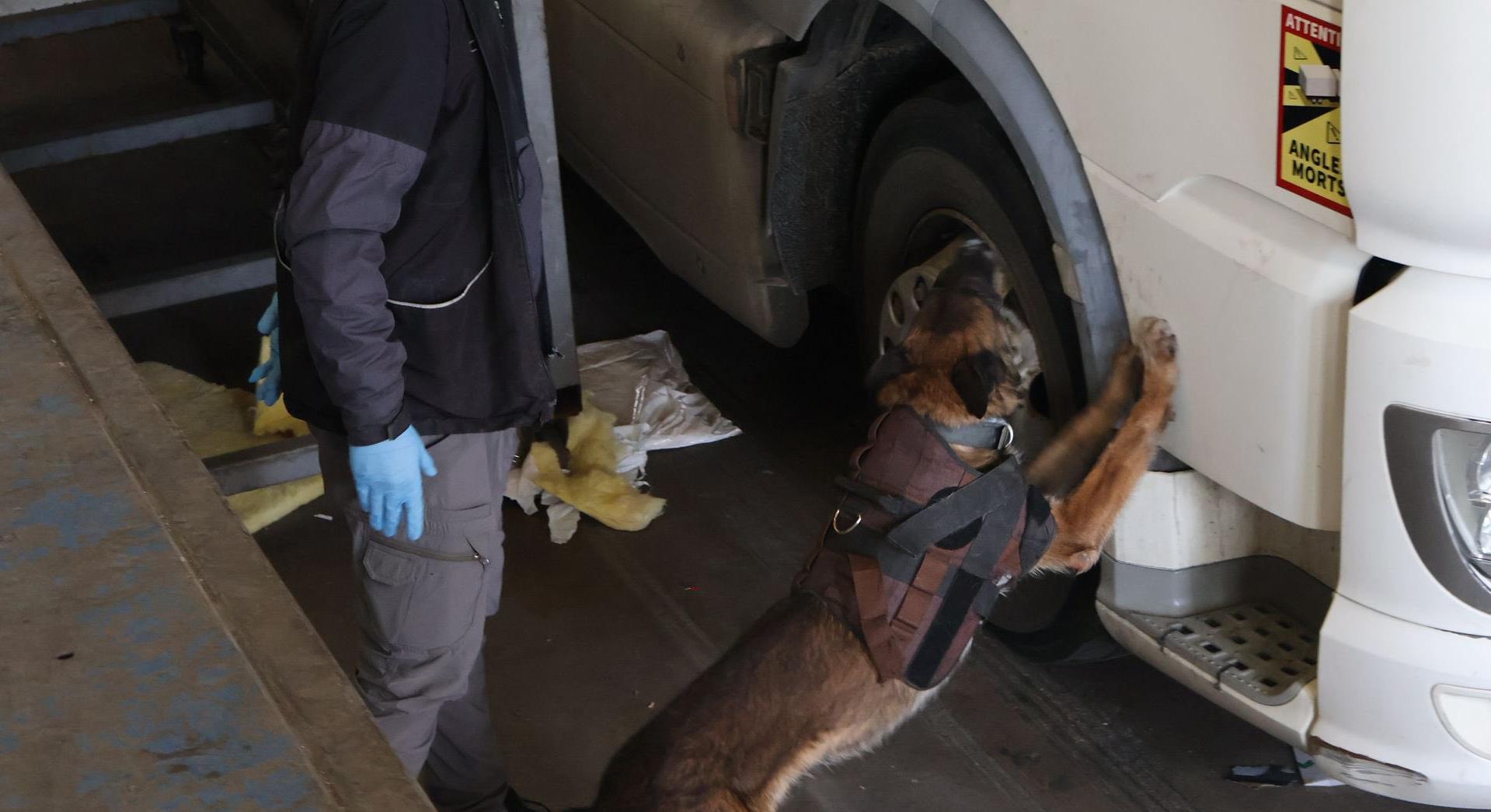 TIR’da 144 kilo uyuşturucu bulundu