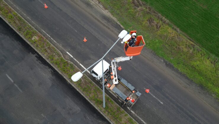 Sokak aydınlatmaları artık çevre dostu