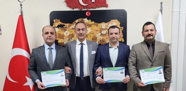 Vali Sezer’den başarı belgesi