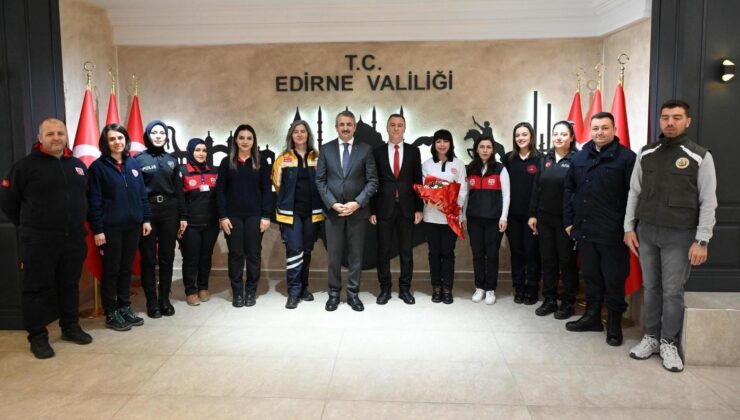 112 Acil Çağrı Merkezi personelinden ziyaret