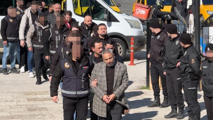 12 şüpheli adliyede