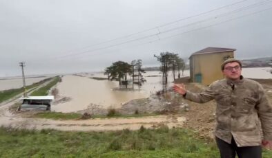 Taşkın yerleşim yerlerini tehdit ediyor