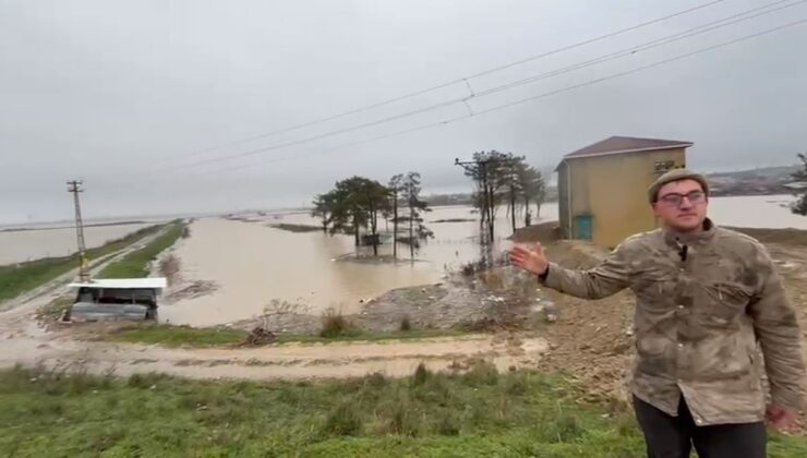 Taşkın yerleşim yerlerini tehdit ediyor