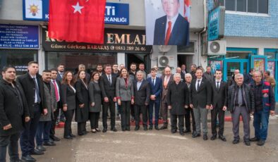 AK Parti Kırcasalih belde başkanlığı açıldı