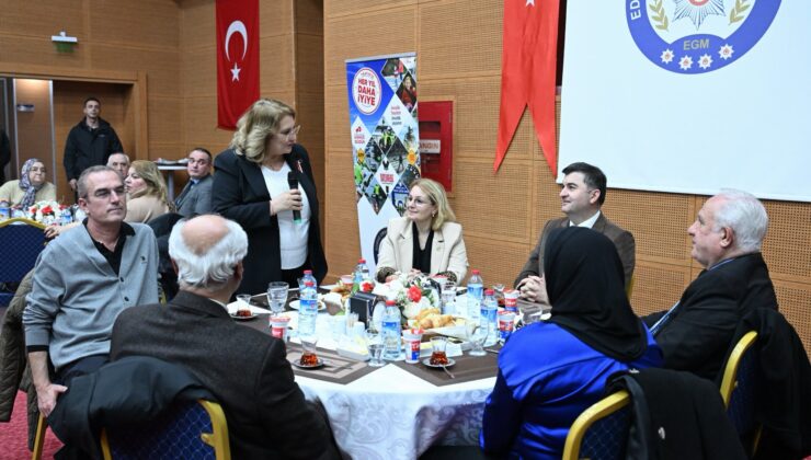 Edirne Emniyet Müdürlüğü’nden iftar