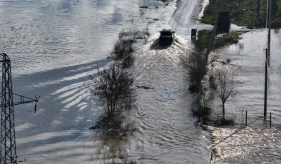 Meriç Nehri taştı