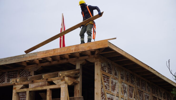 Mevlevihane’nin inşası sürüyor