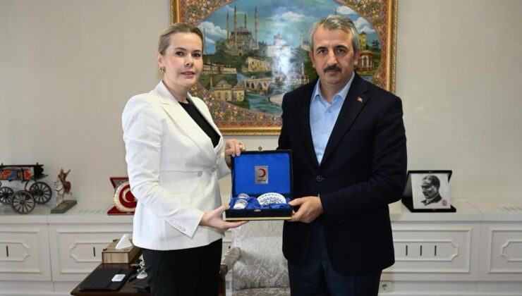 Türk Kızılay Edirne Şubesi’nden ziyaret
