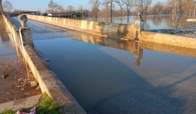 Edirne’de taşkın!