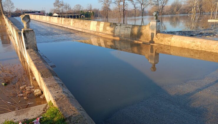 Edirne’de taşkın!