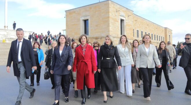 Filiz Gencan Anıtkabir’de