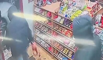 Büfeden alkol çaldı