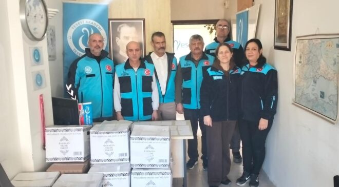 Dernekten ramazan desteği