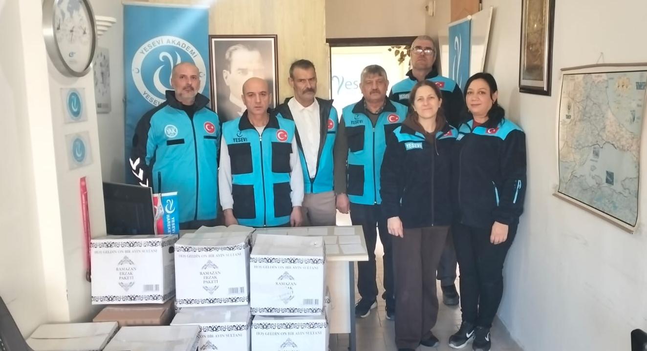 Dernekten ramazan desteği