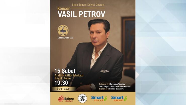 Dünyaca ünlü sanatçı Vasil Petrov geliyor