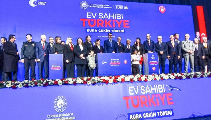 Edirne’de TOKİ kurası heyecanı