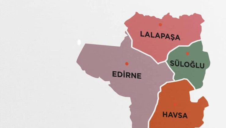 Edirne’nin nüfusu 422 bin 438 oldu