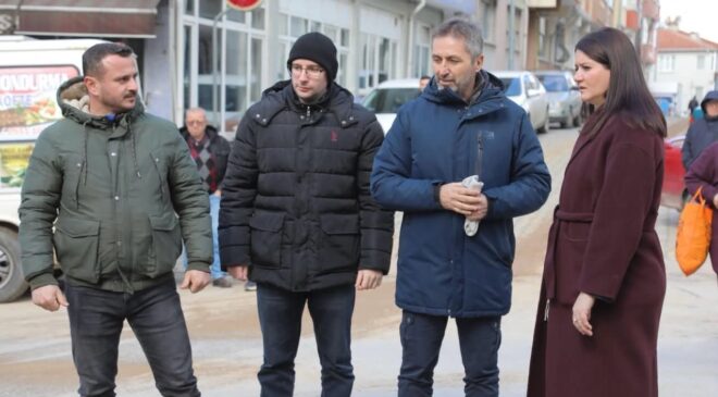 Kıyık’ta altyapı tam gaz