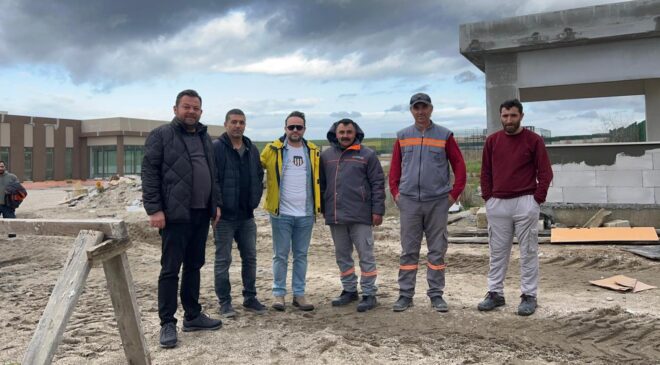 Fenerbahçe tesislerinde hızlı çalışma