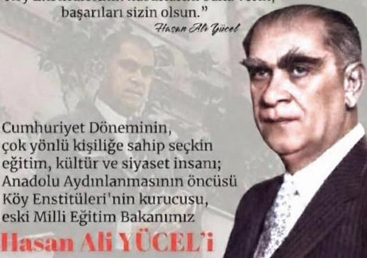 Hasan Ali Yücel anılıyor