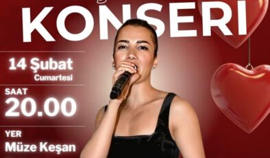 Keşan’da Sevgililer Günü konseri