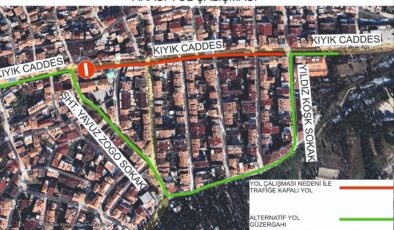 Kıyık’ta altyapı çalışması