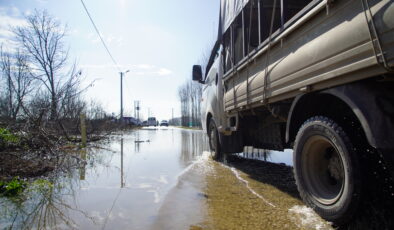 Meriç Nehri yatağından çıktı