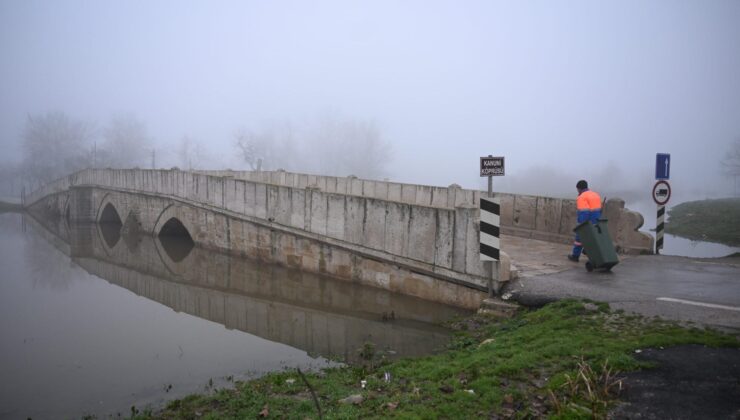 Meriç Nehri’nin debisindeki düşüş sürüyor