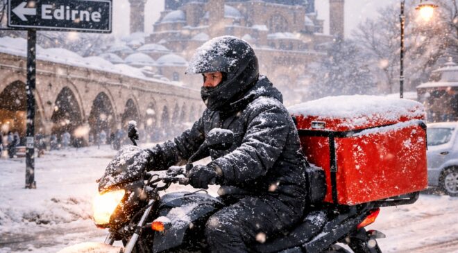 Moto kuryelerin trafiğe çıkışı yasaklandı