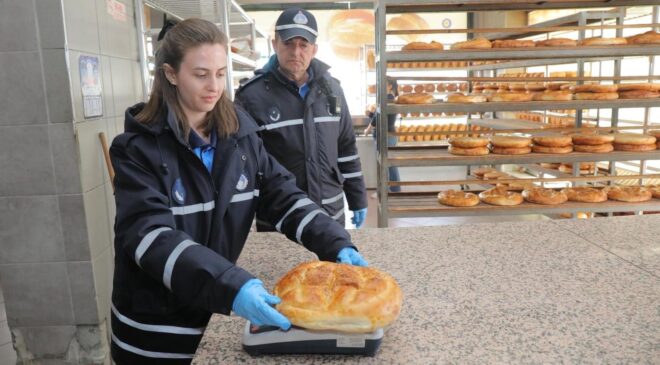 Pideye gramaj denetimi