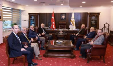 Rektör Hatipler’e ziyaret