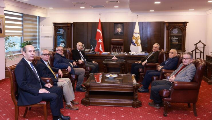 Rektör Hatipler’e ziyaret