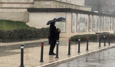 Edirne’de sağanak etkili oldu