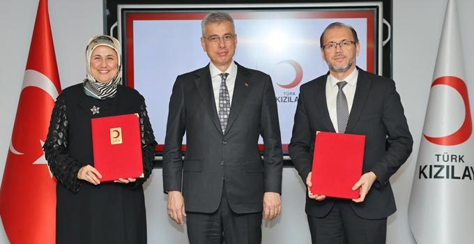 Sağlık Bakanlığı ile Türk Kızılay arasında işbirliği