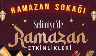 Selimiye’nin gölgesine “Ramazan Sokağı”