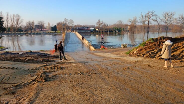 Tunca Köprüsü kapandı